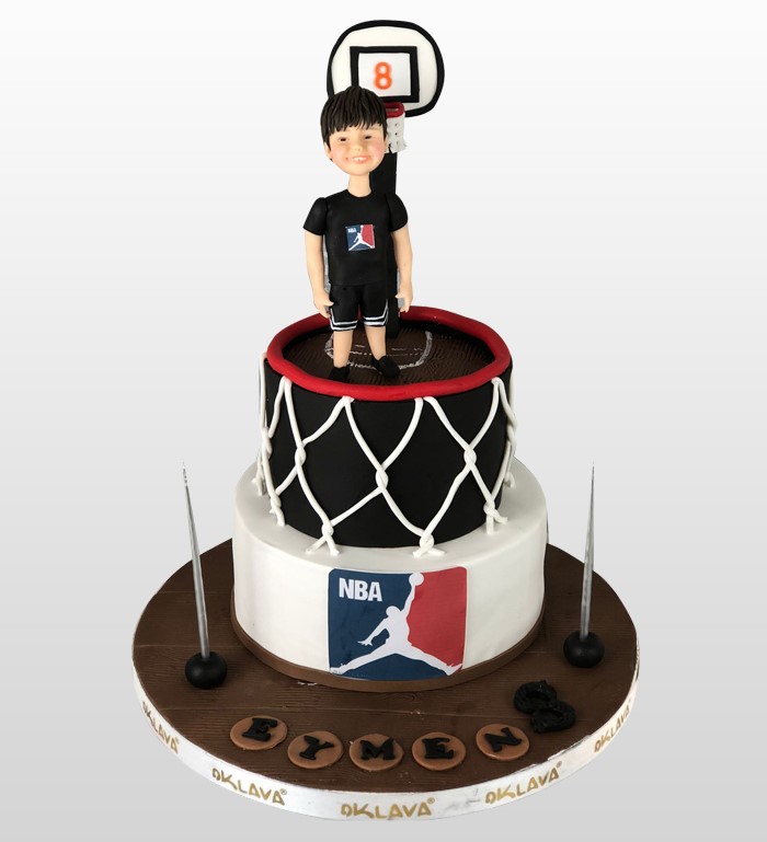 Nba doğum günü pastası, basketbol doğum günü pastası